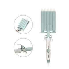 VGR V-597 Green & White 5 Barrel Professional Hair Curler for Women & 2 Years Warranty