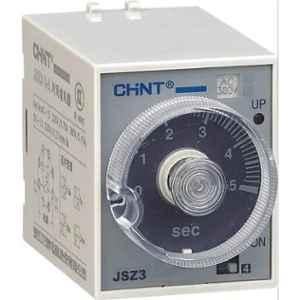 Chint JSZ3F 220VAC Time Delay Relay, 294400, Time Range: 60 sec