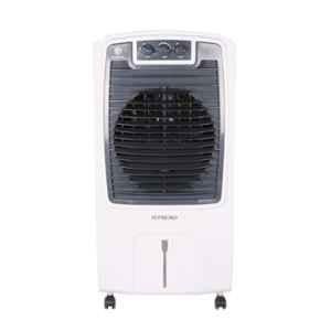 Novamax Supremo 85 Litre 3850CFM ABS Black & White Honeycomb Evaporative Tower Air Cooler with Ice Chamber, Fan Size: 16 inch