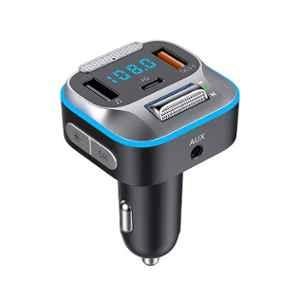 Veedee T19 Bluetooth Fm Transmitter With Pd & Qc 3.0 Tf Card & U Disk