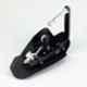 AllExtreme EXVHGB1 7/8 inch 8W Black Handlebar Protector Wind Hand Guard