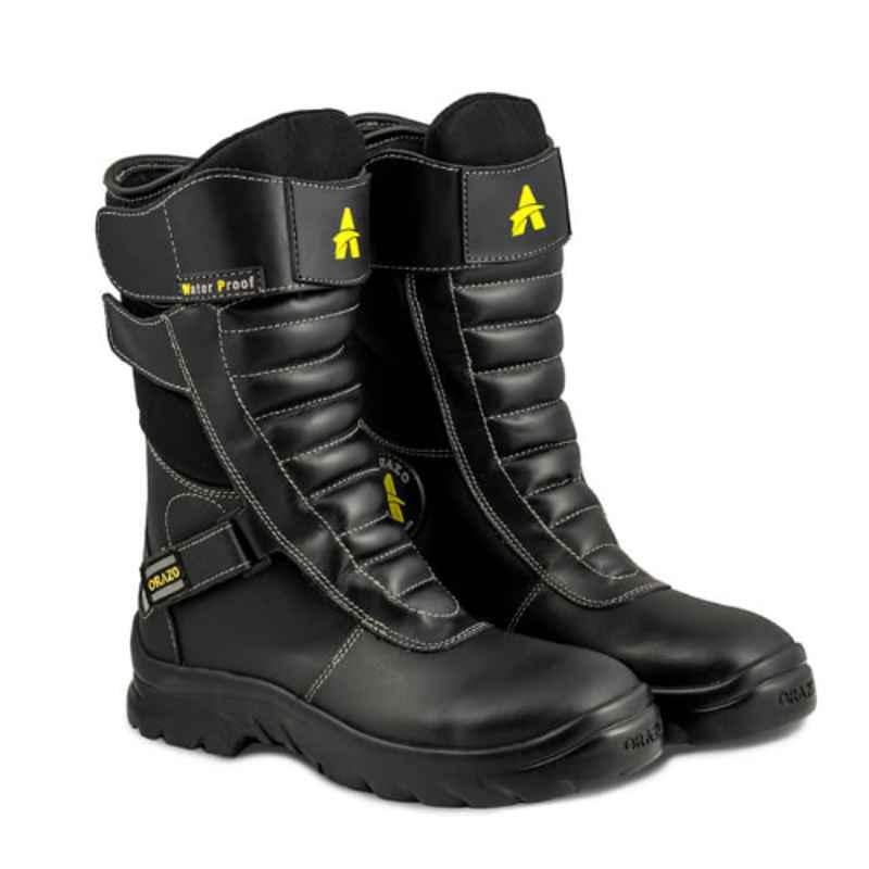 Orazo Ibis VWP Leather Black Waterproof Riding Boots, ORBIVWB12, Size: 12