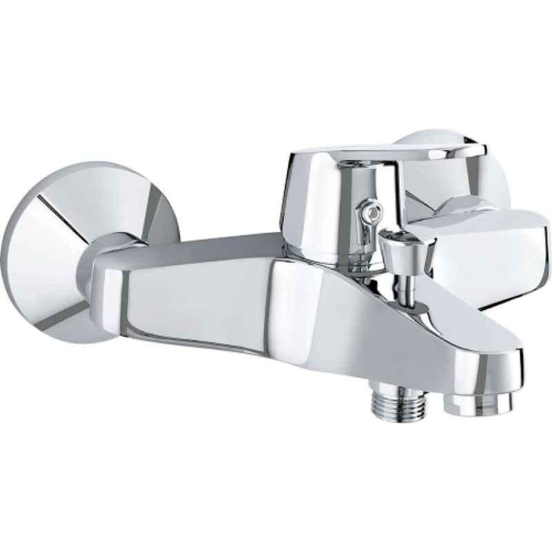 Kludi Rak Peak 1/2 inch Brass Chrome DN 15 Single Lever Bath & Shower Mixer, RAK18002
