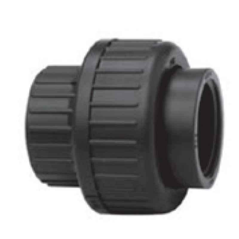 Hepworth 21.51.06 1-1/4 inch PN 10 PVC-U BSP Threaded Union, 721.510.609