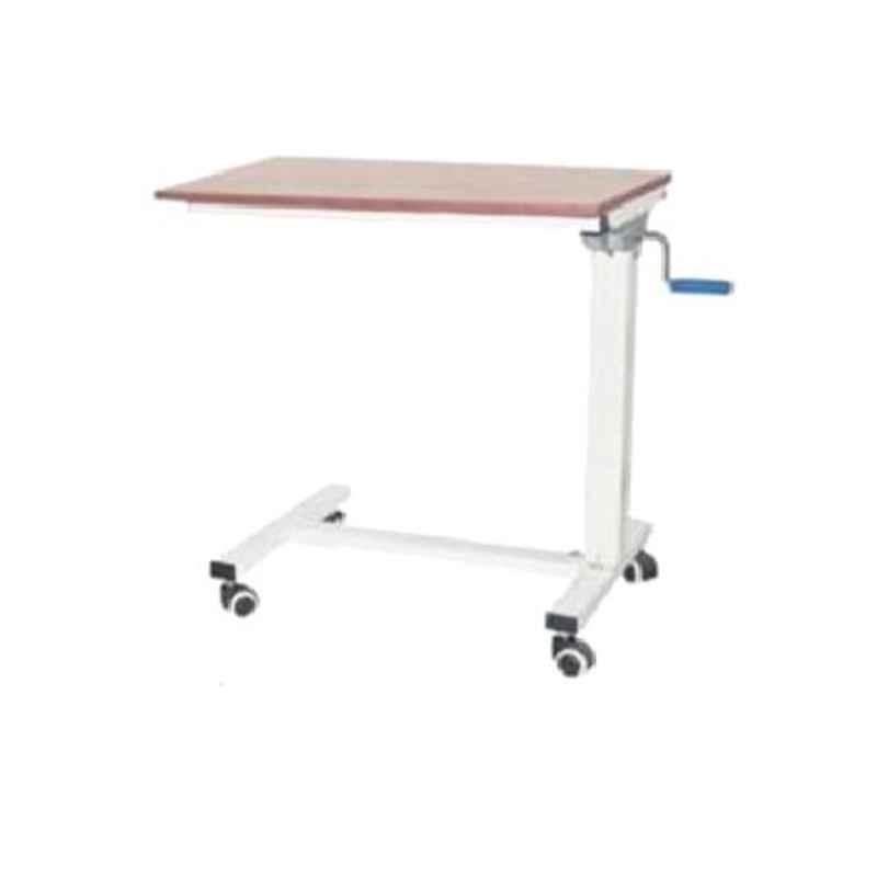 Tychemed Mayo 35x14x30 inch Over Bed Table Variable Height with Gear, TM-OBT-G