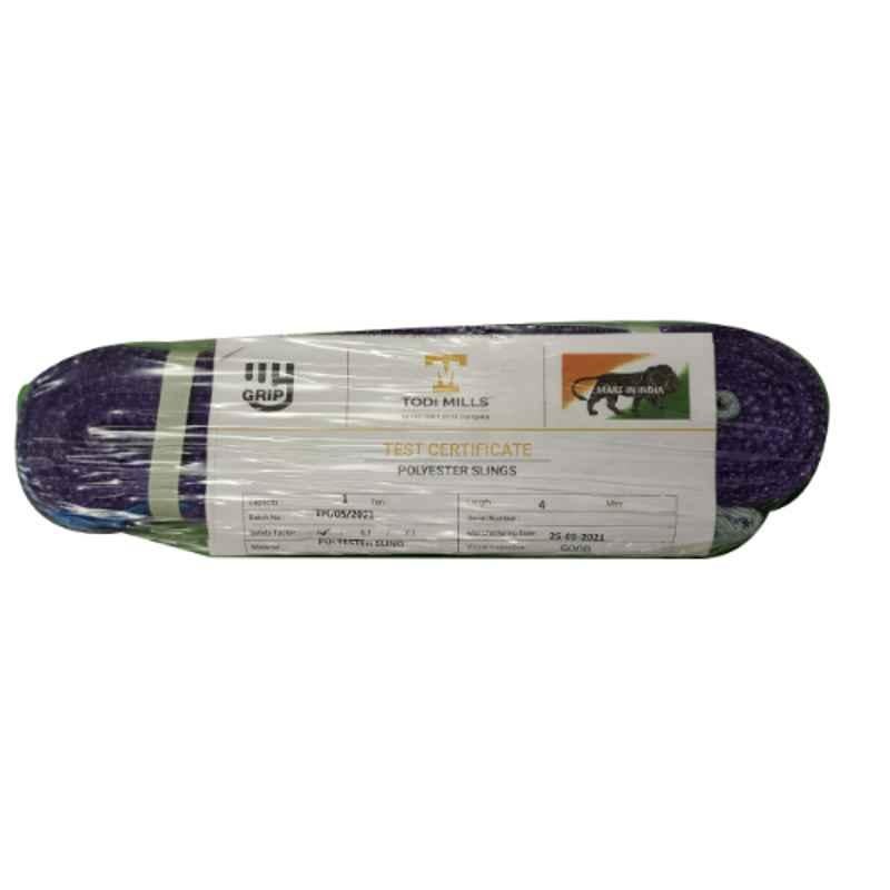 Grip 25mm Polyester Violet Sling, Length: 8 m