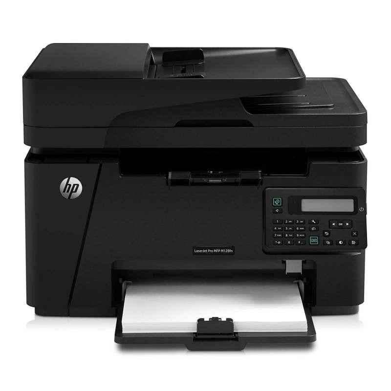 HP MFP M128FN LaserJet Pro All-in-One Monochrome Laser Printer with Networking & ADF, CZ184A