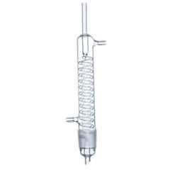 ABGIL 300mm Borosilicate Glass Vertical Coil(Graham) Condenser for Soxhlet Extraction, ABG996