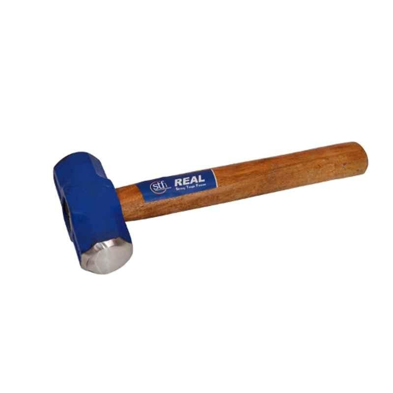 Real Stf 1lbs Steel Sledge Hammer with Wooden Handle