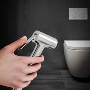 Lorazzo Pro X2 Brass Chrome Finish Health Faucet Gun with out Hose Pipe for Bathroom, LRZ HF0951 S01