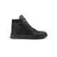 Wonker Synthetic Leather Steel Toe Men's Black Safety Shoes, WK-526-BW, Size: 11