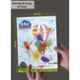 Target Publications Regular 172 Pages Multicolour Ruled Single & Four Line 3 in 1 Notebook (Pack of 12)