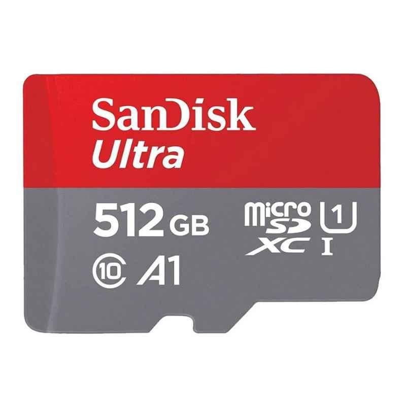 Sandisk 512GB MicroSDXC Memory Card, SDSQUA4-512G-GN6MN