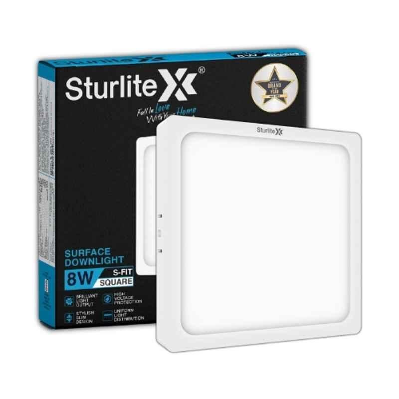 Sturlite S-FIT 8W 640lm Cool White Square LED Surface Light