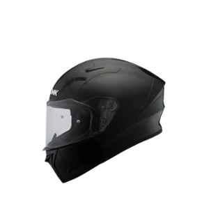 Smk MA 200 Full Face Yes Isi Ceritifed Matt Black Plastic Stellar Unicolour L (59 cm) Men/Women Full Face Helmet