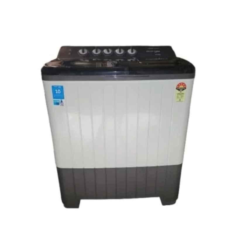 Voltas Beko WTT120UPA 12kg 5 Star Semi-Automatic Grey Top Loading Washing Machine with Pulsator Wash Method, GRSSWH5PTDA