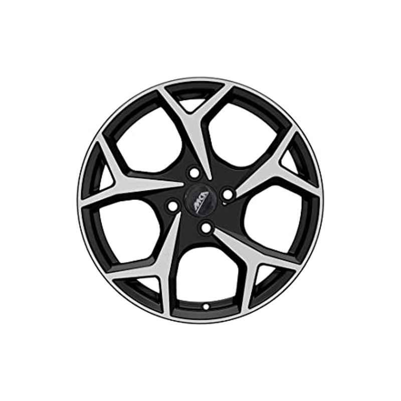 Buy Uno Minda 16 inch Black Machined Finish Car Alloy Wheel for Maruti Suzuki Hyundai Kia Cars W1D183 000M00 Online At Price 8169
