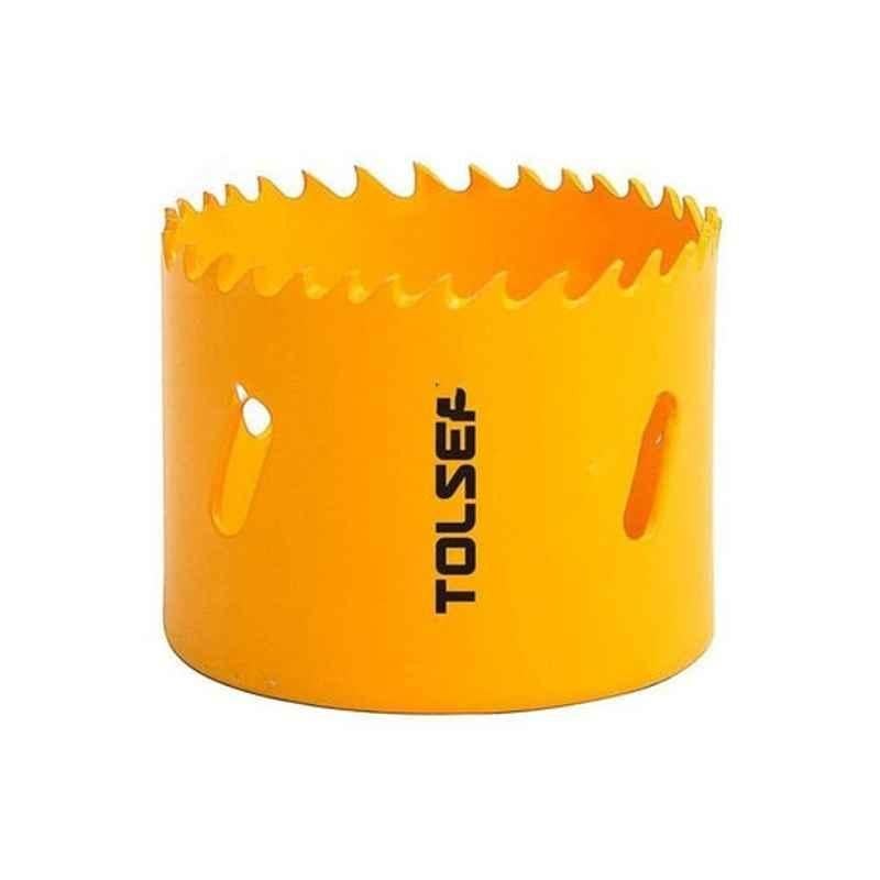 Tolsen 21mm Bi-Material Yellow Hole Saw, 75721
