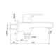 Jaquar Vignette Prime Full Gold 2 Way Bibcock with Wall Flange, VGP-GLD-81041