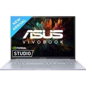 Asus K3605ZC-MBN752WS VivoBook 16X 2023 Cool Silver Gaming Laptop with Intel H-Series Core i7 12th Gen 12650H 16GB/1TB SSD/Windows 11 Home/NVIDIA GeForce RTX 3050 & 16 inch Display, 90NB11F2-M00AM0