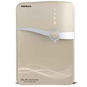 Havells Delite Alkaline with Steel Tank 60W RO+UV+Alkaline+UV in Tank+ Steel Tank