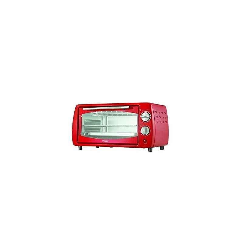 Prestige 9 Litre 800W Red Oven Toaster Grill, 41462