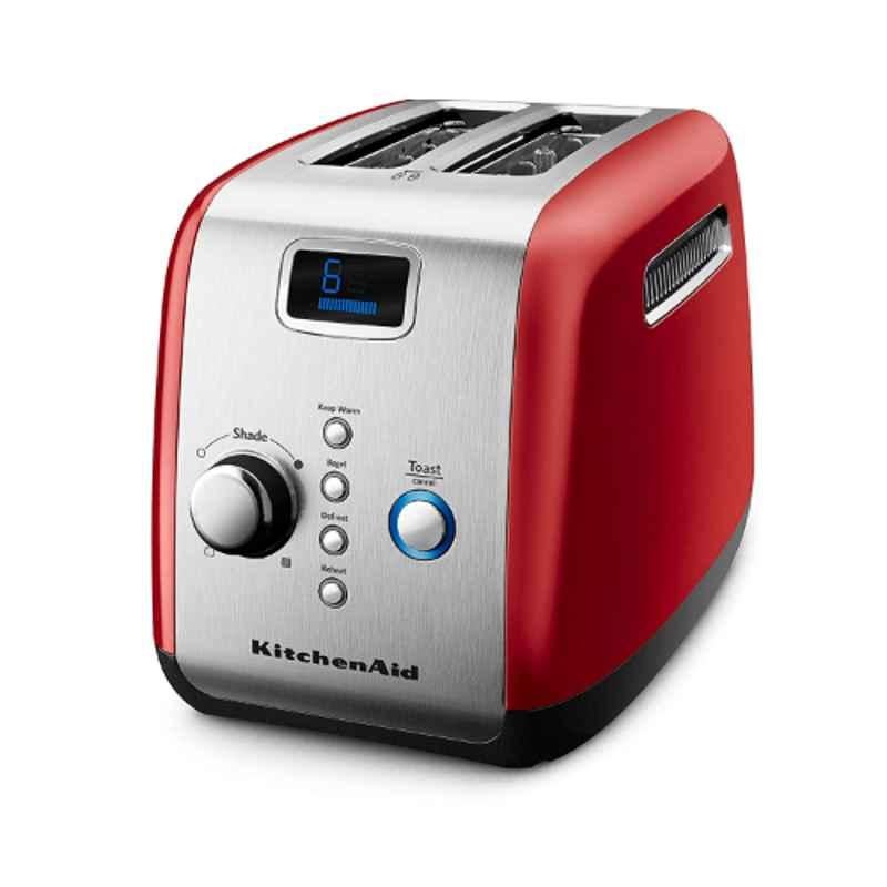 Kitchenaid 1100W Empire Red 2 Slice Toaster, 5KMT223GER