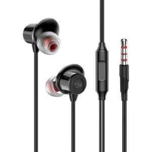 Zebronics Buds 50 3.5mm Black Wired Earphone