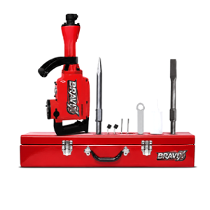 BRAVIX 2400W 16kg 30mm Heavy Duty Demolition Hammer Drill