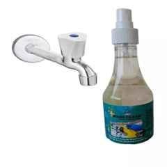 Fastgear Triangle Stainless Steel Silver Chrome Finish Bib Tap, FG2289