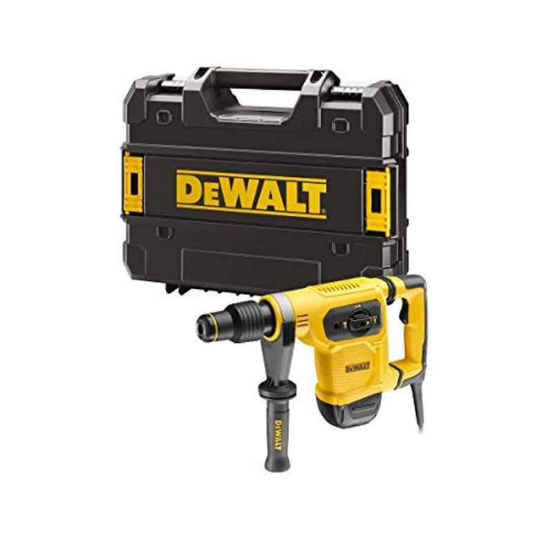 Dewalt 40mm, 1100W, 2740 Bpm, 11J, 5Kg Sds-Max Combination Hammer With Avc,Drilling And Chipping, Yellow/Black, D25481K-B5, 3 Year Warrnty