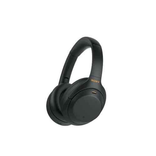 Sony WH-1000XM4 Wireless Noise Canceling Over-the-Ear Headphones with  Google Assistant - Black 