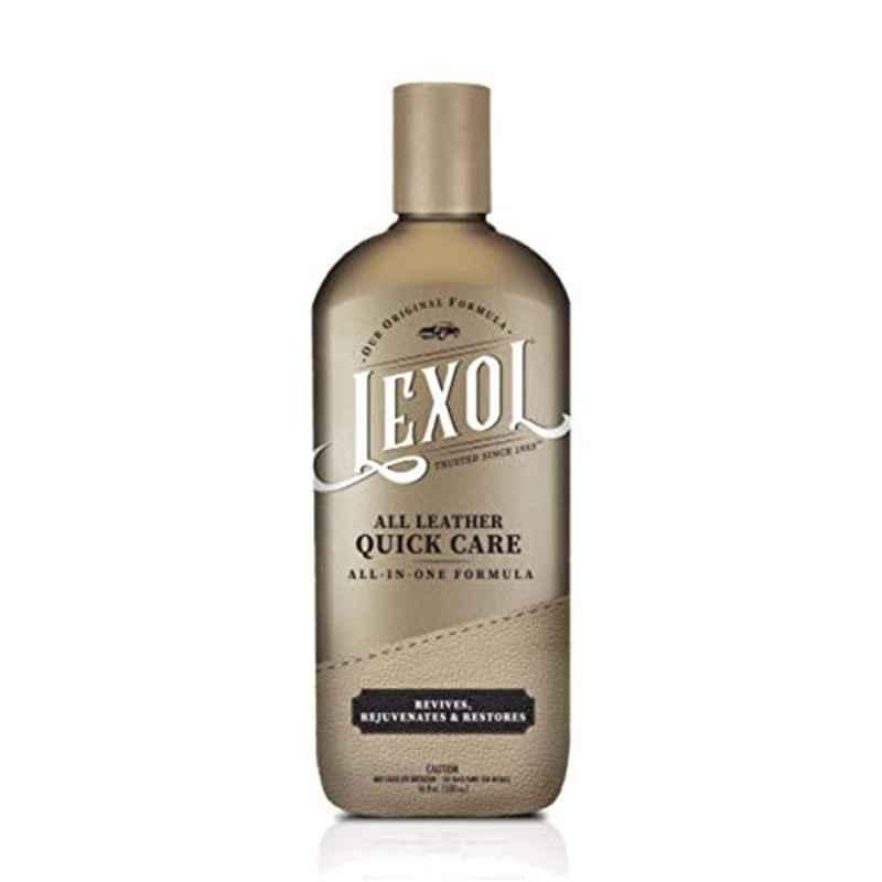 Lexol 500ml Quick Care All-in-One Formula Leather Cleaner Bottle