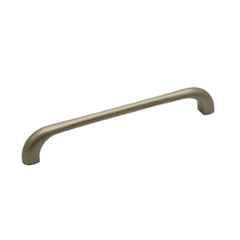RAB 160mm Zinc Satin Finish Wardrobe Pull Handle, N021 (Pack of 2)