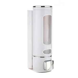 Elegant Casa 400ml White Wall Mounted Soap Dispenser