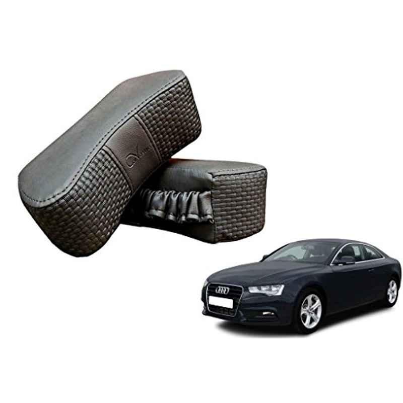 Kozdiko 2 Pcs Memory Foam Grey Luxurious Neck Rest Cushion Pillow Set for Audi A5