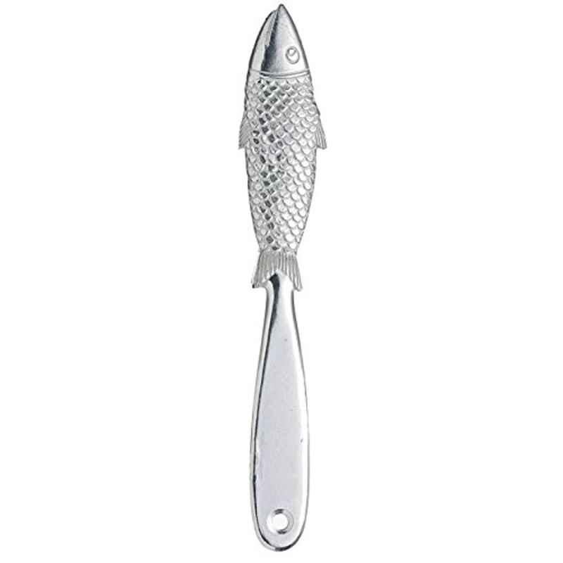 Kitchencraft KCFSCALE Alloy Steel Silver Fish Scaler