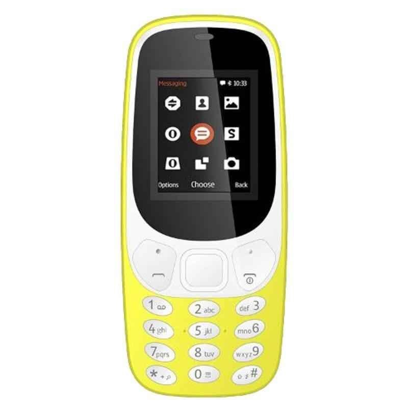 I Kall K3310 1.8 inch Yellow Feature Phone (Pack of 10)