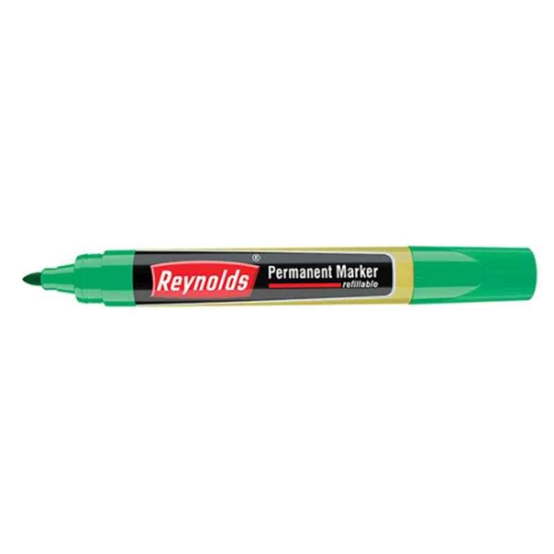 Reynolds Green Permanent Marker (Pack of 15)