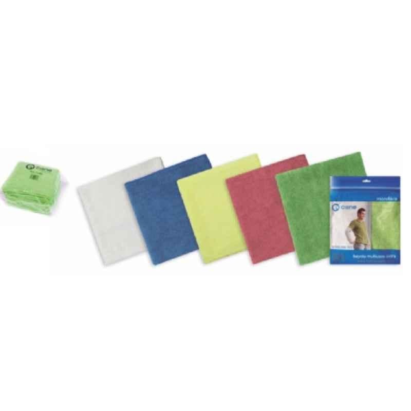 Cisne 38x40cm Microfiber Green Multipurpose Cloth, 310440-09 (Pack of 12)