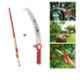 Wolf Garten Saw-Pro-370 220cm Multi-Star Power Cut Pro Pruning Saw with Telescopic Handle Combo