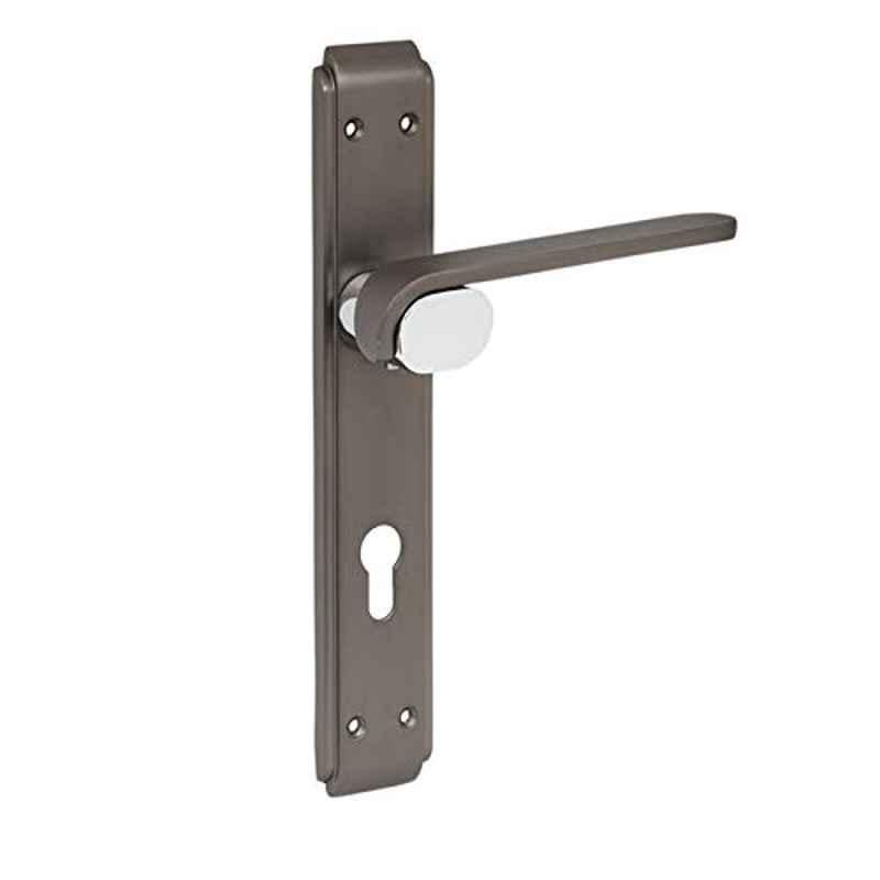 Robustline 25x7x5cm Zinc Black Nickel & Silver Door Handle