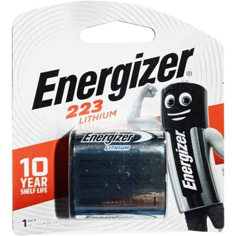Energizer Ultimate 6V 223 Lithium Battery, 223A-CR-P2