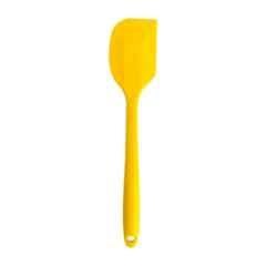 Khushi Udyog 27x5.5cm Silicone Yellow Spatula with Heat Resistant & BPA Free
