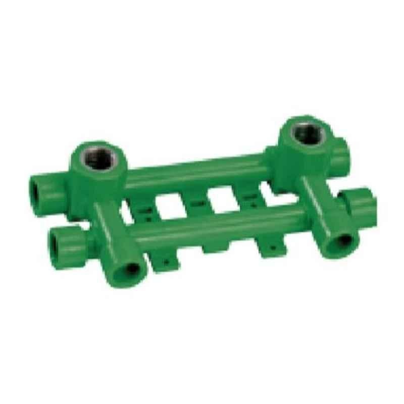 Hepworth 25mm x 1/2 inch PP-R Blue Distribution Manifold, 4304902002321 (Pack of 15)
