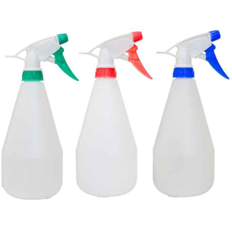 Hygiene Links 500ml Mix Colour Trigger Spray Bottle, HL-763