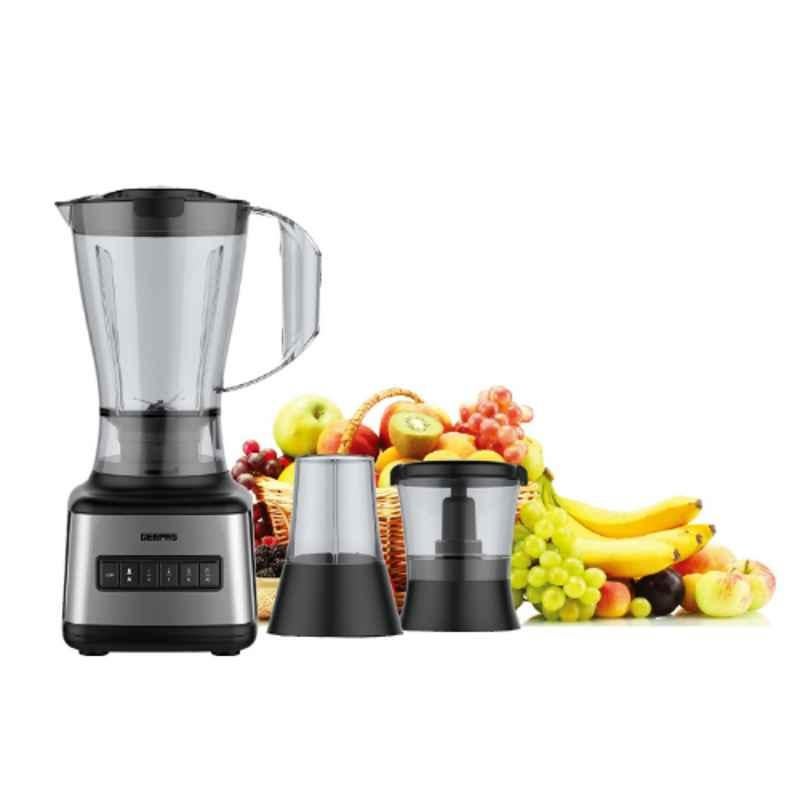 Geepas 500W 1.5L Stainless Steel 3 In 1 Blender, GSB44017