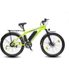 Matelco ULTRA EA IBC27 7.8Ah 27.5 inch Green & Black Single Speed Electric Cycle with Li-ion Battery, Speed: 28 km/hr