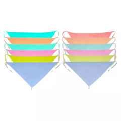 Fastgear Multicolour Cotton Cloth Diaper for New Born Baby, FG334 (Pack of 10)