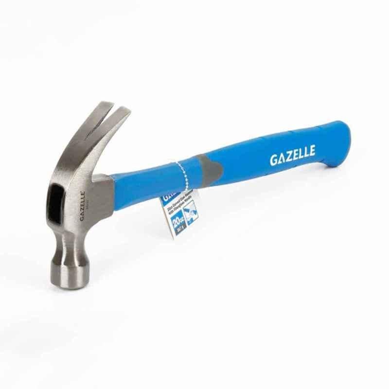 Gazelle 550g Curved Claw Hammer with Fiberglass Handle, G80167